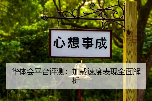华体会平台评测：加载速度表现全面解析